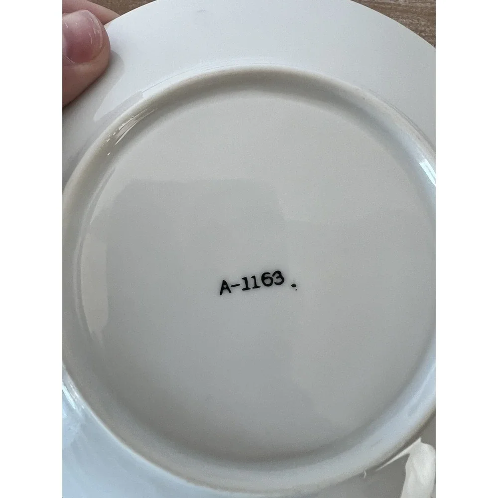 Parma AAI Irish Shamrocks Clovers Cup/Saucer‎ Set With Gold Trim Japan A-1163